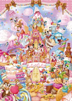 Tenyo Japan Pure White Jigsaw Puzzle Dpg266-570 Disney Mickey's Sweet Kingdom (266 Pieces) Flash Sale