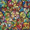 Tenyo Japan Pure White Jigsaw Puzzle Dpg266-563 Disney All Star Stained Glass (266 Pieces) Best Sale