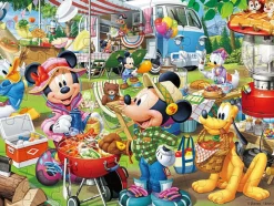Tenyo Jigsaw Puzzle Disney Mickey And Friends Auto Camping ! (63 Pieces) New