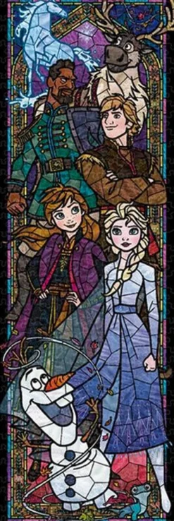 Tenyo Jigsaw Puzzle Disney Frozen Ii Stained Glass (Stained Art) (456 S-Pieces) Cheap
