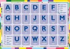 Tenyo Jigsaw Puzzle Disney Let's Play Abc With Mickey (All Characters) (52 Pieces) Child Puzzle Best Sale
