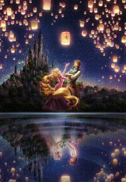Tenyo Jigsaw Puzzle Disney Tangled The Future On The Lake (1000 Pieces) New