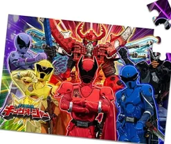 Tenyo Mk40-609 Jigsaw Puzzle Fight! Ohsama Sentai King-Ohger (40 Pieces) Best