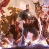Tenyo Rpg-1000-633 Jigsaw Puzzle Marvel Avengers Team Cap (1000 S-Pieces) Sale