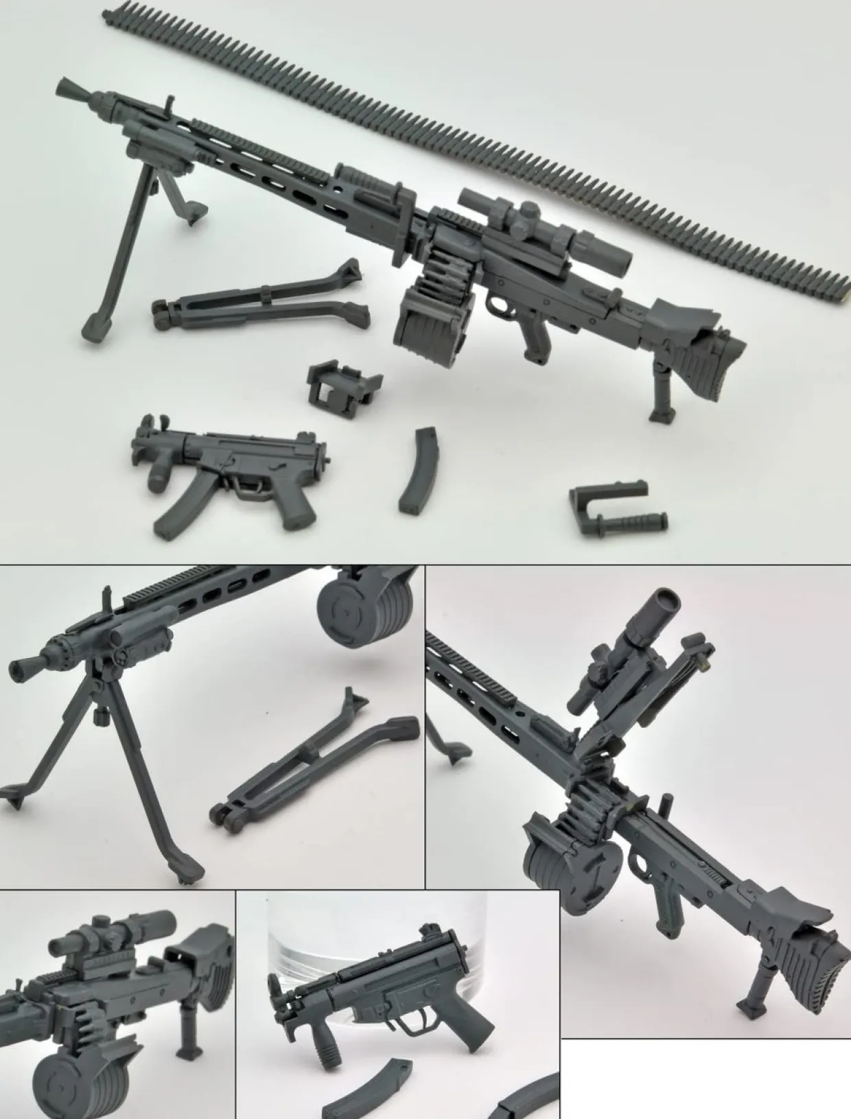 Cheap Tomytec Diocom Weapons Dcml02 Machine Gun Set A Plastic Model