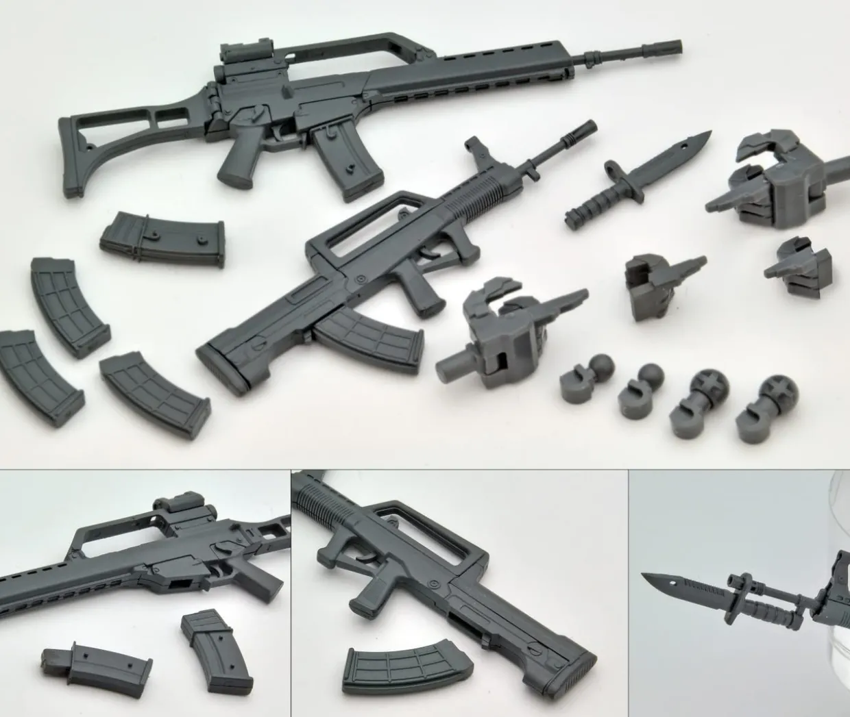 Online Tomytec Diocom Weapons Dcml01 Assault Rifle Set A Plastic Model