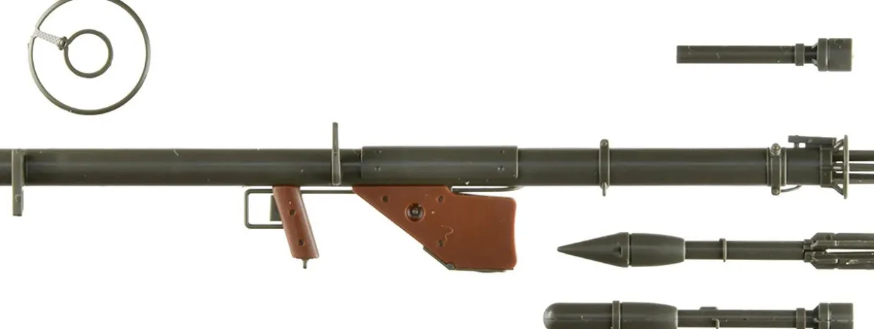 Best Tomytec La092 Military Series Little Armory M1A1 Bazooka Type 1/12 Plastic Model Kit