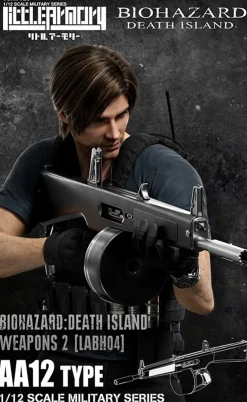 Shop Tomytec Military Series 1/12 Little Armory Resident Evil: Death Island Weapons Type 1 Leon S. Kennedy Plastic Model