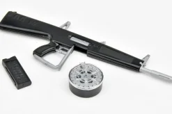 Shop Tomytec Military Series 1/12 Little Armory Resident Evil: Death Island Weapons Type 1 Leon S. Kennedy Plastic Model