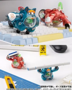 Online Wave Kumamaru Raccoon 1P Color (Clear Blue) Plastic Model