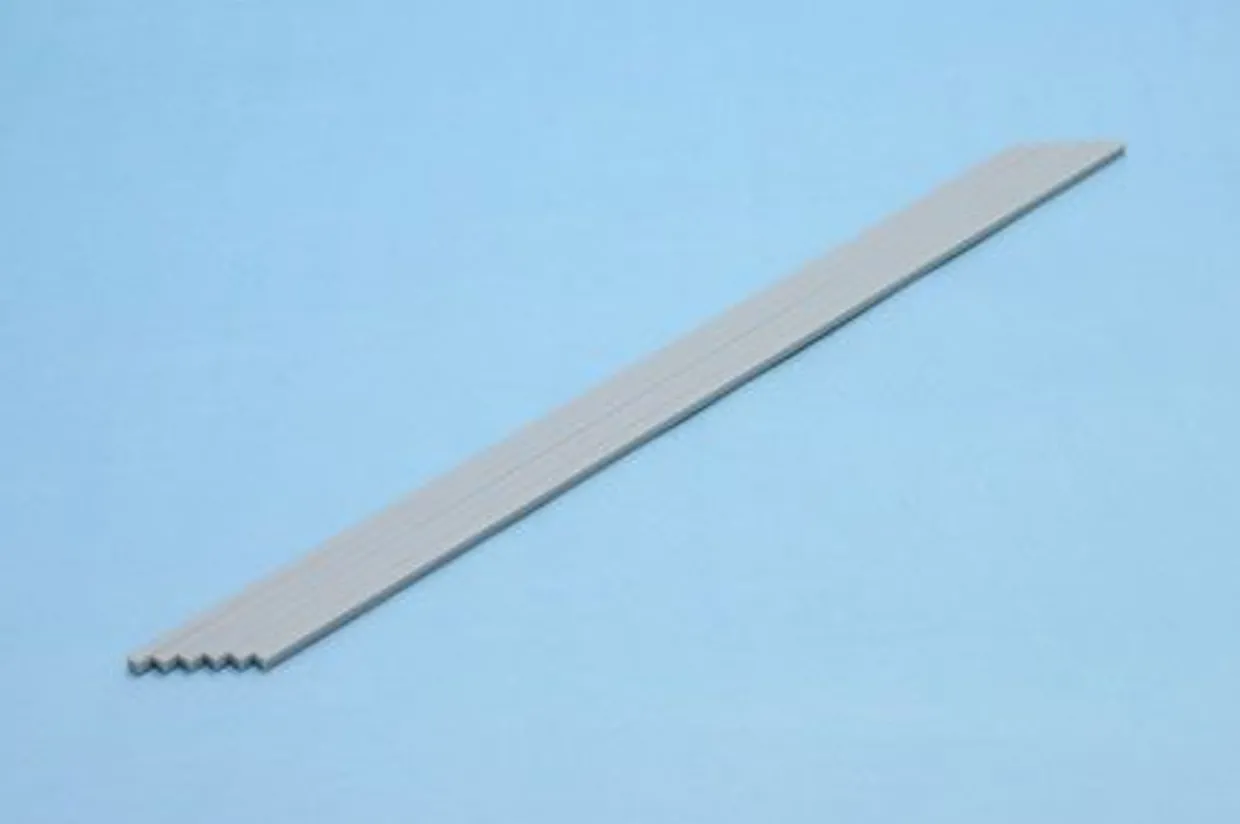Cheap Wave Pla Material Square Stick (Gray) 3.0Mm X6 Set