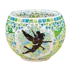Yanoman 2201-63 3D Led Lamp Shade Puzzle Disney Tinker Bell Peter Pan Glass Mosaic Pattern (80 Pieces) Cheap