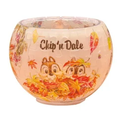 Yanoman 2201-65 3D Led Lamp Shade Puzzle Disney Chip And Dale Let's Play Together (80 Pieces) Fashion