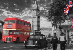 Yanoman 13-12 Jigsaw Puzzle Dominic Davison Illustration London (1000 S-Pieces) New