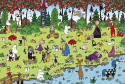 Yanoman 10-1368 Jigsaw Puzzle Forest's Harvest Moomin (1000 Pieces) Flash Sale