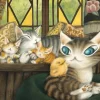 Yanoman 05-1076 Jigsaw Puzzle Wachifield Dayan The Cat (500 Pieces) Online