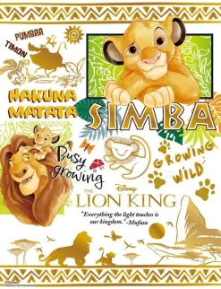 Yanoman Jigsaw Puzzle Disney The Lion King Colorful Gold (300 S-Pieces) Cheap