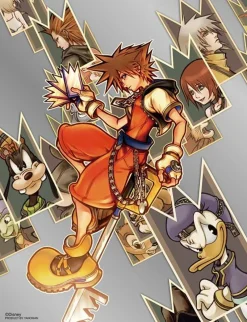 Yanoman Jigsaw Puzzle Disney Kingdom Hearts Chain Of Memories (300 S-Pieces) New
